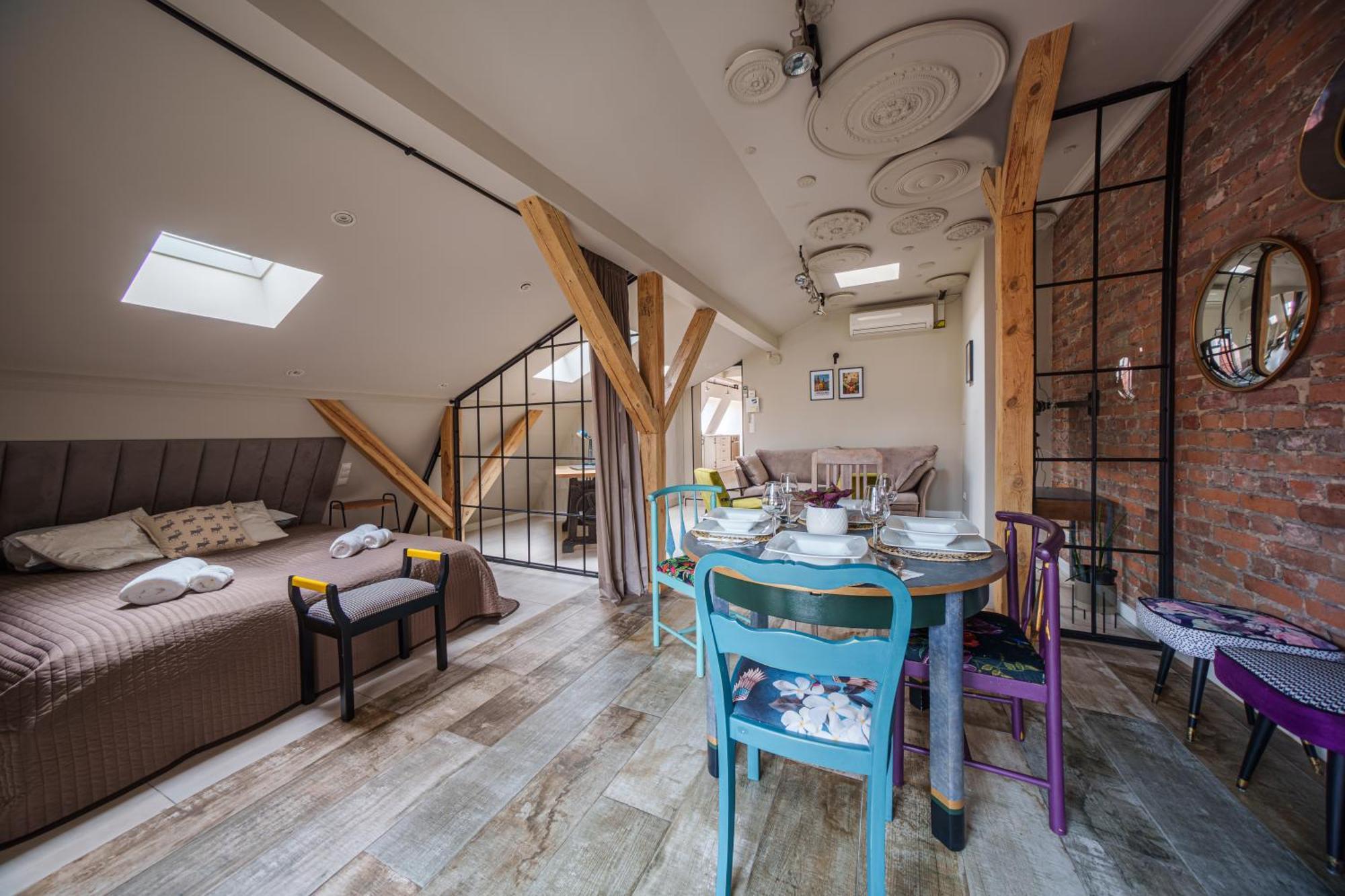 Golden Rooftop Apartment-Oldtown Breslavia Esterno foto